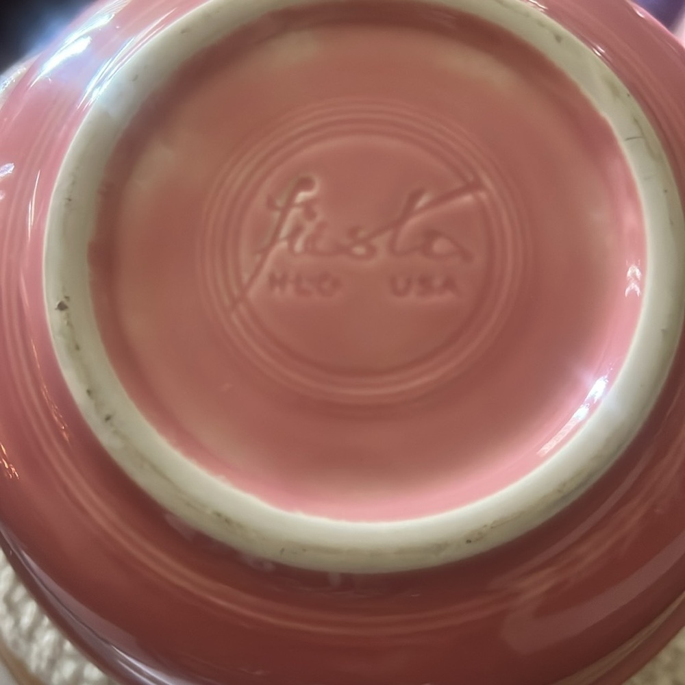Rare Fiesta Ware Vintage Mini Bowl Trio - Picture 7 of 16